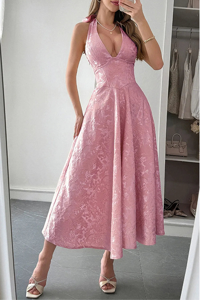Eclipse Halter Dress