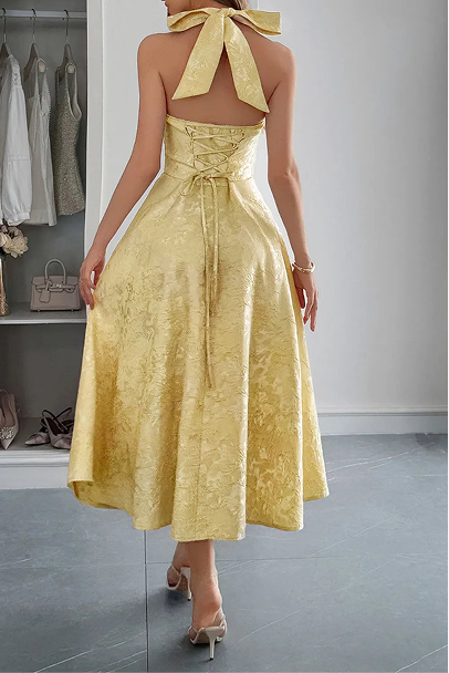 Eclipse Halter Dress