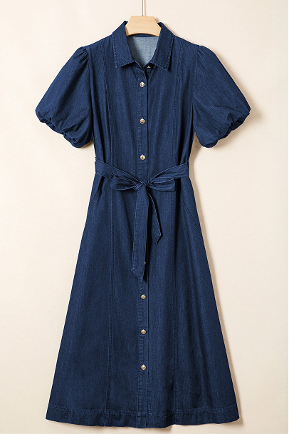 Élodie Denim Midi