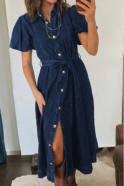 Élodie Denim Midi