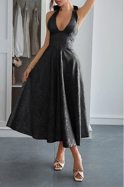 Eclipse Halter Dress